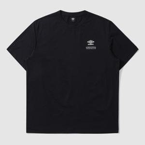 엄브로 등판 레터링 반팔 티셔츠 BB UP221CRS69 BLK0 WHT0 BLU0