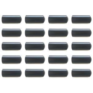 20PCS Shure PGX24 SLX24 58 SM 시리즈 BT-58A 핸드 헬드에 대 한  무선 마이크 커버 배터리 나사 캡 컵 후