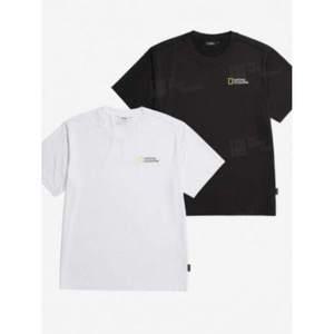 유니 메이스 2PACK 기본핏 반팔 티셔츠 N235UPA010