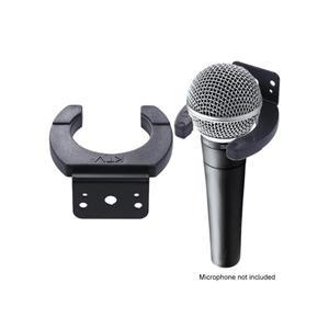 2피스 범용 마이크 벽 걸이 후크 금속  실리콘 무선 마이크 벽 마운트 홈 호텔 노래방