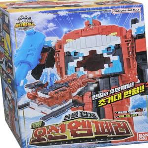 파워레인저 애니멀포스 동물합체 오션엠페러 큐브 웨일