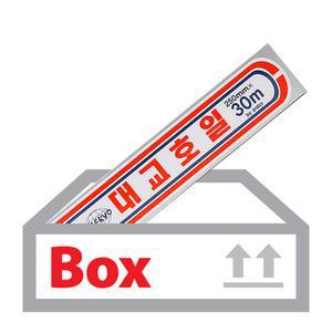 대교쿠킹호일 25cmx30mx50개(박스) 식당용 일회용품 알루미늄 업소용