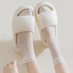여성 시스루 쉬폰 매쉬 양말 7켤레