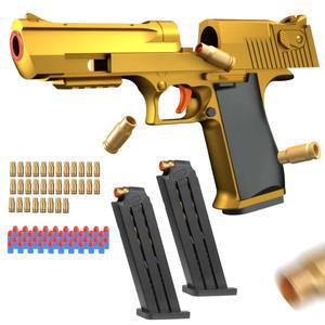 2025.데저트 이글 M1911. 쉘 던지는 권총 배출 소프트 장난감 자동 폭발 발사기 CS 슈팅 게임