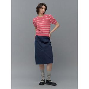 여성 아웃포켓 벨티드 H라인 스커트 ZNSKP401_NA