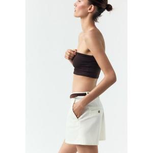 [국내] 자라 ZARA 벨트 턱 버뮤다 팬츠 - 크림 2943/898/712 3341378