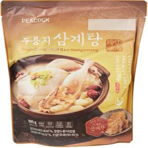 피코크 누룽지삼계탕 880g, 3개