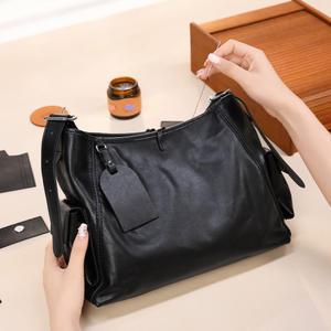 소가죽 DIY 키트 - 사이드 포켓 토트백