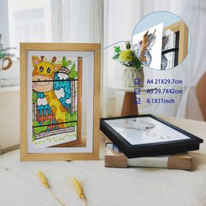스케치북액자 아트 프레임 A3 A4 변경 Frametory 사진 그리기 그림 디스플레이 저장