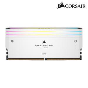 커세어 DDR5-6000 CL30 Dominator Titanium WHITE 패키지 (96GB(48Gx2))