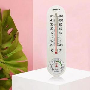 봉바겐 벽걸이 아날로그 온도계 플라스틱 수은 온습도계 실내 실외 온도측정기