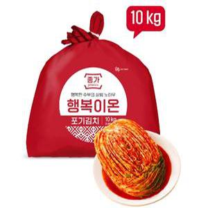 [종가] 행복이온 포기김치 10kg