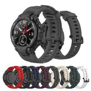 Xiaomi Amazfit T-REX Pro 스마트 시계 팔찌 소프트 스포츠 손목 스트랩 용 Huami T-Rex 교체 실리콘 밴드