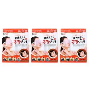 눈찜질 수면 스팀 온열 안대 스킨애 따스안 3매 3박스