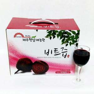 직접재배하고 가공한 제주햇살애농원 레드비트즙100포