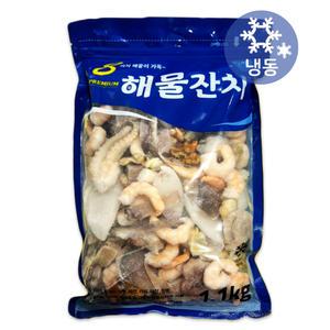 코스트코 알찬해 해물잔치 1.1kg/아이스무료-냉동 8가지 해산물 새우 꼴뚜기 주꾸미 바지락 홍합 가리비 오징어 전 볶음밥 라면