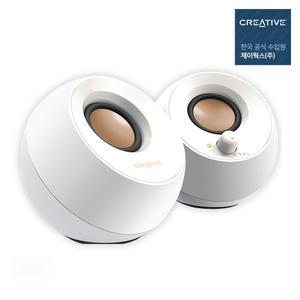 크리에이티브 PEBBLE 2.0 (화이트) 스피커