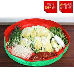 [매직크린] 김장매트 무봉제원형 그린180