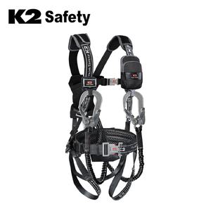 K2 전체식 안전벨트 KB-9502Y 더블죔줄 산업용 안전대 추락방지