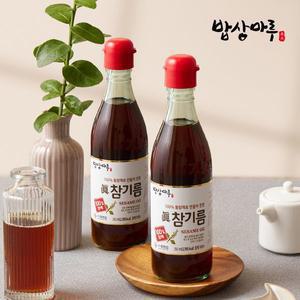 [광천김][밥상마루] 100% 참기름 350ml 1+1