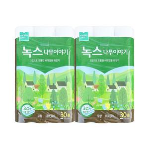 케이에이치커머스 모나리자 녹스 나무이야기 27m 3겹 30롤x2팩
