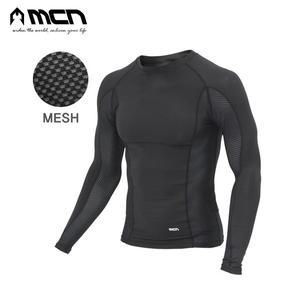 [MCN] 018 K매쉬 언더레이어 블랙 냉감이너웨어 자전거