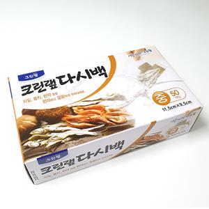 크린랩 다시백 중 11.5cm x 9.5cm 50매 국물 다시망