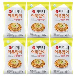미미네 어묵많이 국물떡볶이 570g x 6봉