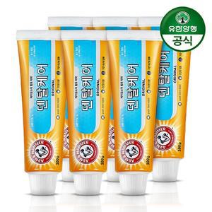[유한양행] 암앤해머 베이킹소다 오리지날 치약 100g x 6개