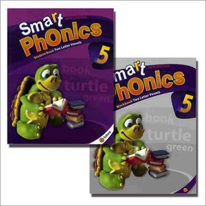 [카드10%] 스마트 파닉스 Smart Phonics 5 - Student Book 교재 + Work Book 워크북 세트