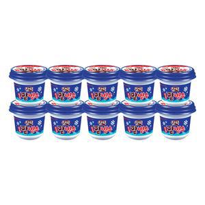 찰떡 일품 팥빙수 아이스크림 230ml X10개