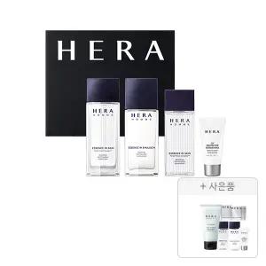 헤라 옴므 베이직 스페셜 세트 2종세트+증정(트리트먼트 75ml+익스트림포스 레포츠 SPF50 15ml+옴므에센스인에멀젼 20ml+옴므에센스인스킨 20ml+카밍 마스크(견본) 23ml*5ea 각 1개 (총 6개)