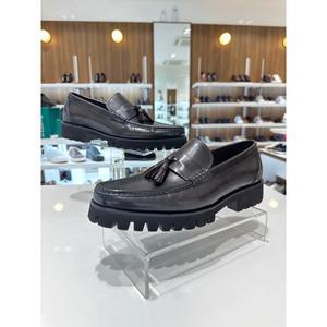 [여주점][미소페][미소페] 남성 사각스퀘어토 워커 아웃솔 태슬로퍼구두(2color)722339356 브라운