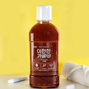 [이편한가글]소금물가글무알콜불소입냄새제거제