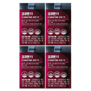 GNM자연의품격 코큐텐11 500mg x 30캡슐 x 4개 / 써클