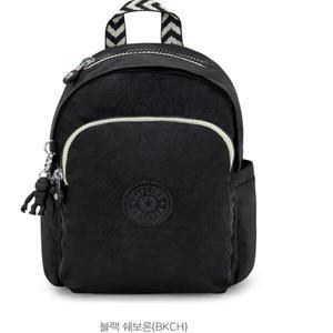 [키플링] 델리아 미니 DELIA MINI 블랙 쉐브론  미니 백팩 KOABA05 BKCH