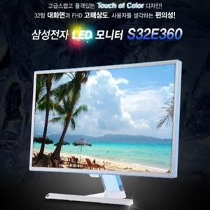 중고 삼성32인치  S32E360 S32F351  화이트  LED 모니터 HDMI