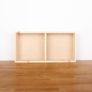 아트박스 디자인엔씨 원목미니수납500L형선반 WF166. 디자인엔씨
