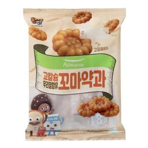풀무원 탑티어 소풍 피크닉 학교 학원 간식 우리밀 함유 고칼슘 꼬마 약과 출출 심심 OTT 영화 과자 한입 2