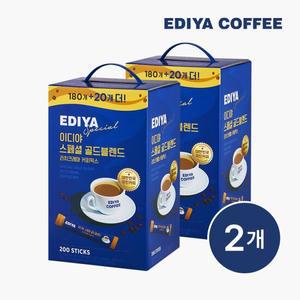 [이디야]스페셜 골드블렌드 커피믹스 200T X2