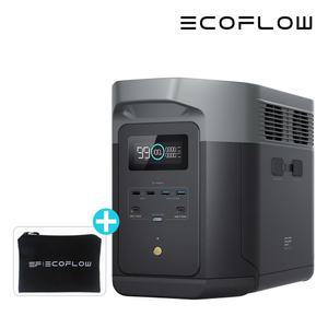 에코플로우 올인원 인산철 파워뱅크 델타2 맥스(2048Wh)캠핑 차박 낚시 220V배터리 발전기대용