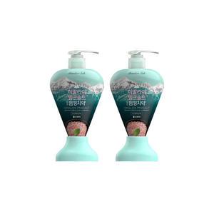페리오 히말라야 핑크솔트 펌핑치약 아이스 285g 2개