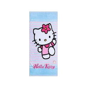 [Hello Kitty] 헬로키티 키티어린이바스타올겸 비치타올_160g , 50x100cm