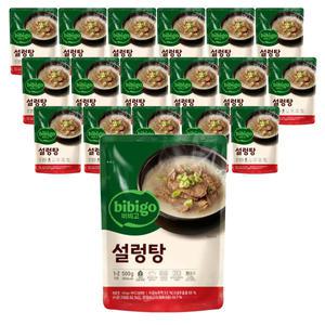 비비고 소고기 미역국 500g 18개