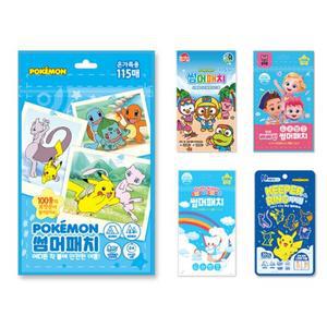 포켓몬 모기 팔찌 썸머 밴드 스티커 패치 캠핑 유아 성인 115매