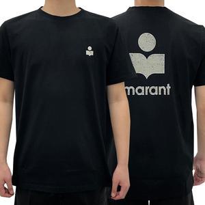 24SS 남성 ZAFFERH 로고 반팔티 / 블랙 에크루 (TS0047HA B1N19H BKEC)