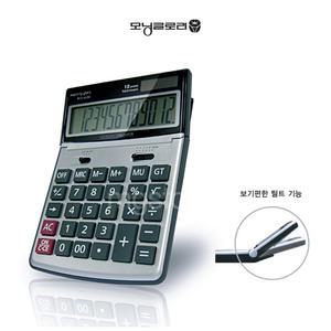 모닝글로리 전자계산기 데스크 휴대용 12자리 계산기 회계 사무용 ECD-502N
