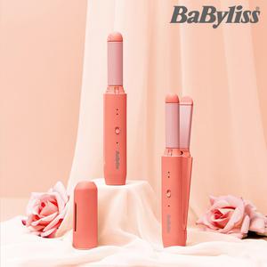 [바비리스] 컬러핏 미니 무선고데기 코랄블라썸 BCD1030CK / 스트레이트&웨이브