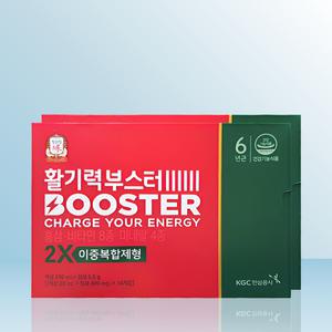 정관장 활기력 부스터 (액상 20ml + 정제 400mg) 14개입 x 2개 / IBY