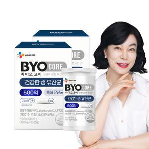 CJ바이오코어 건강한 생유산균 500억, 1개월분, 60캡슐, 2개